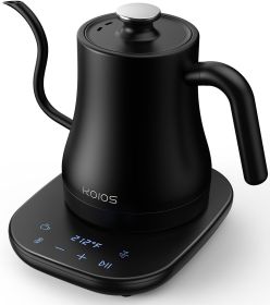 Gooseneck Electric Kettle with Temperature Control, 27oz Rapid Heating Electric Kettle for Pour Over Coffee/Tea, Auto Shut Off & Boil-Dry Protection